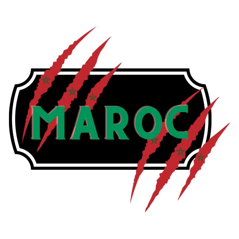 Maroc Patch with Scratch