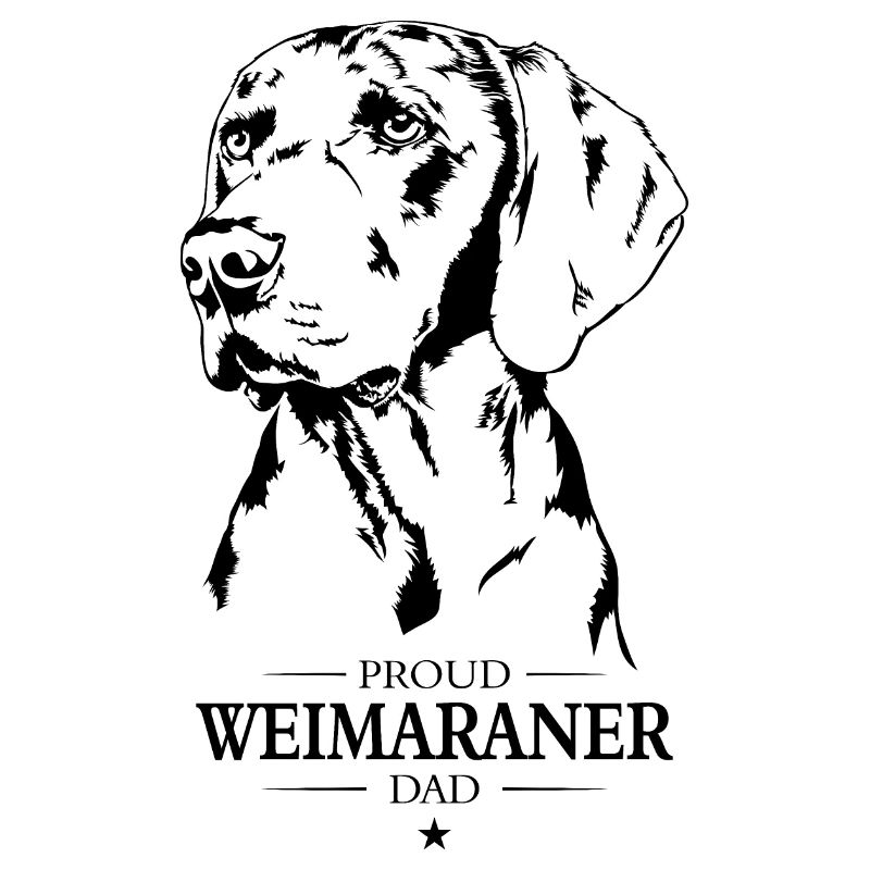 Weimaraner Dad Hunde Hund Jagdhunde Wilsigns