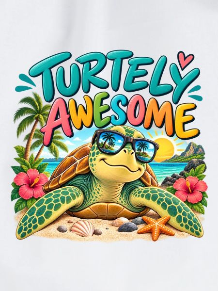 Turtely Awesome Beach Turtle