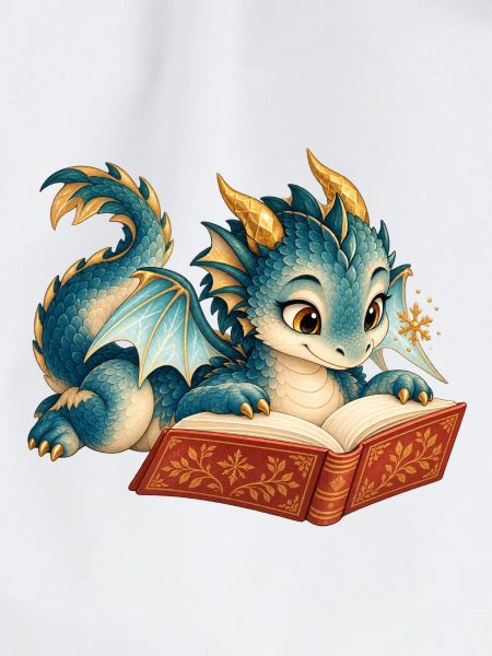 Blaues Drachen-Lesebuch