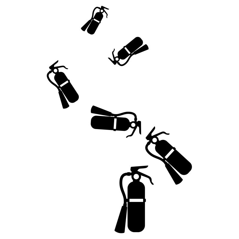 Fire extinguisher symbol