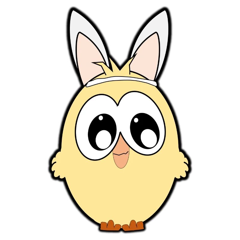 Poussin Lapin Rabbit chick Easter Pâques