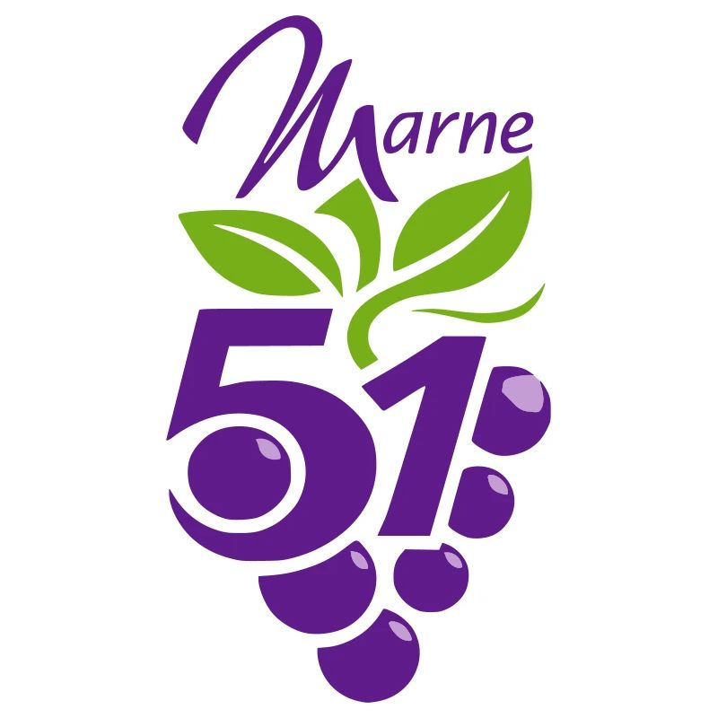 Marne 51 Vine and Grapes