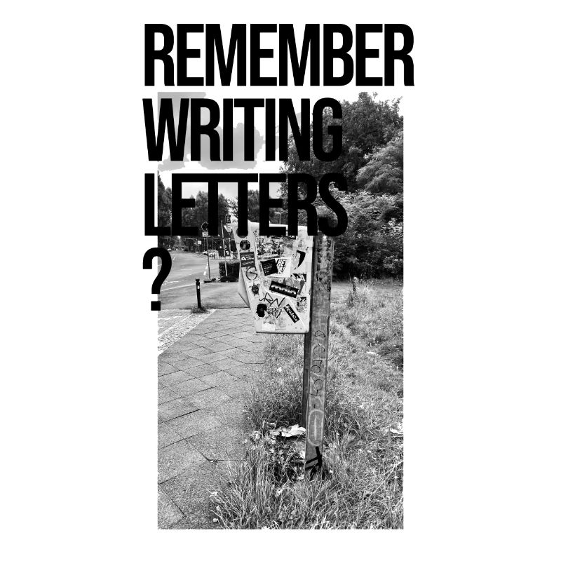 REMEMBER LETTERS? CUTOUT