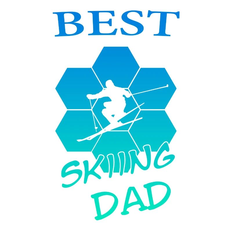 Skiing Dad