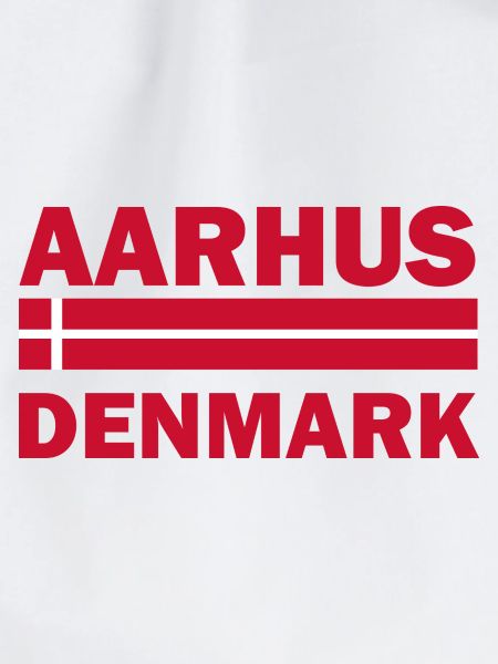 Aarhus Dänemark Stadtflagge