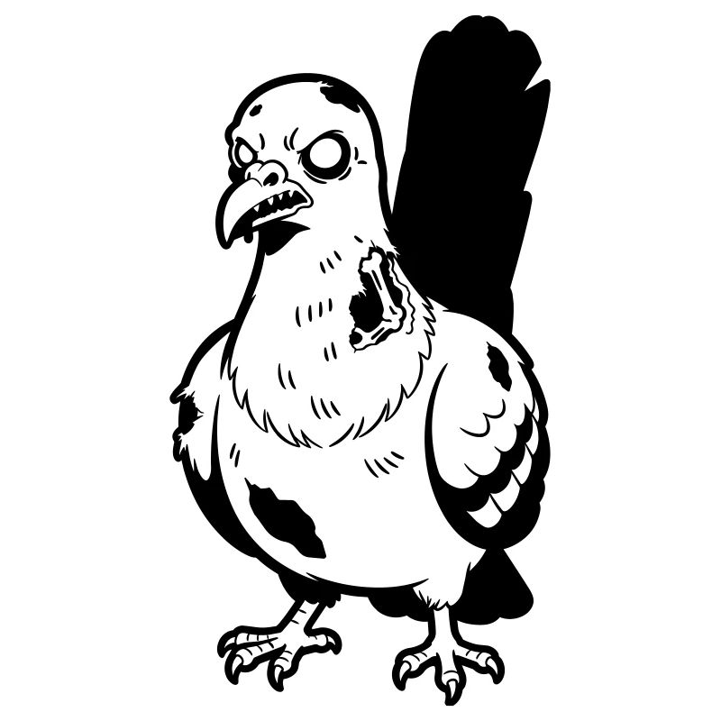 Zombie Pigeon