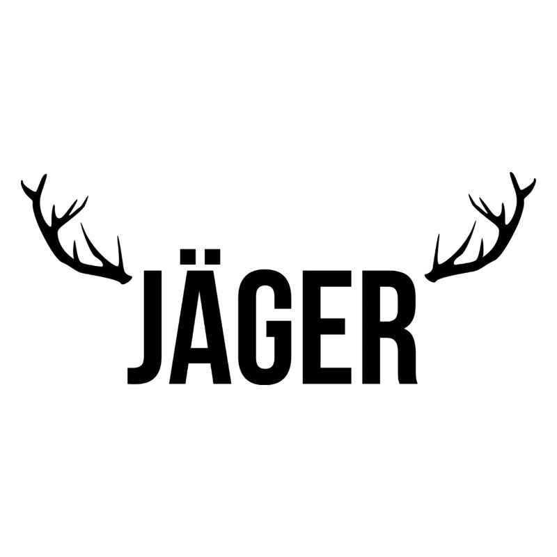 Jäger - Design mit Geweih