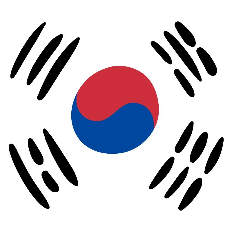Drapeau de la Corée