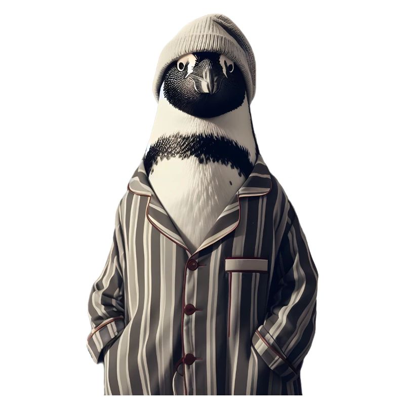 Pinguin im Pyjama