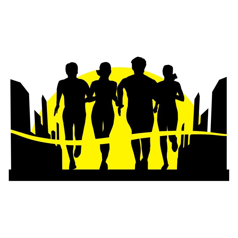 Runner, running