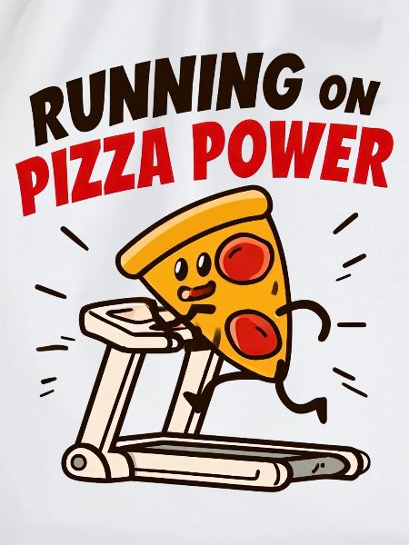 Pizza Power Laufbandheld