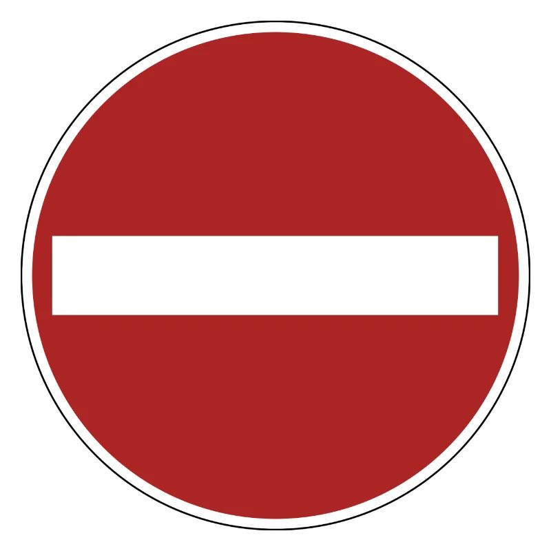 No entry!