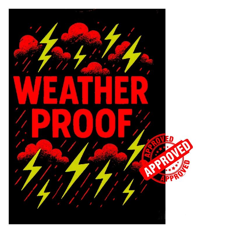 Conception graphique résistante aux intempéries