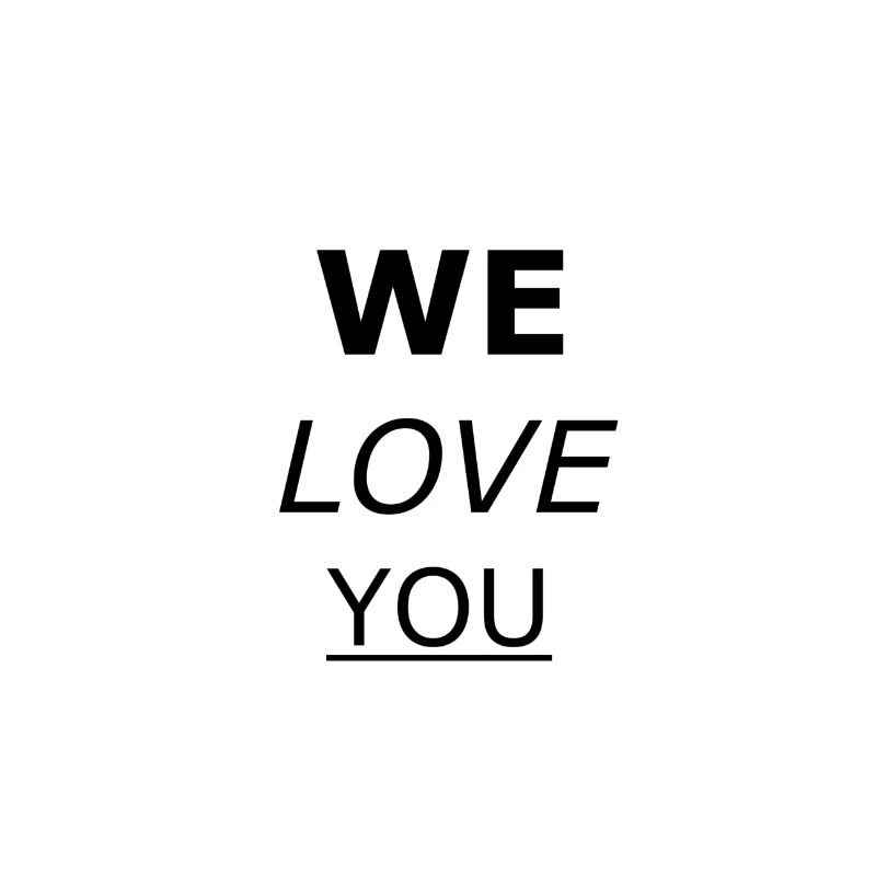 Wir lieben dich