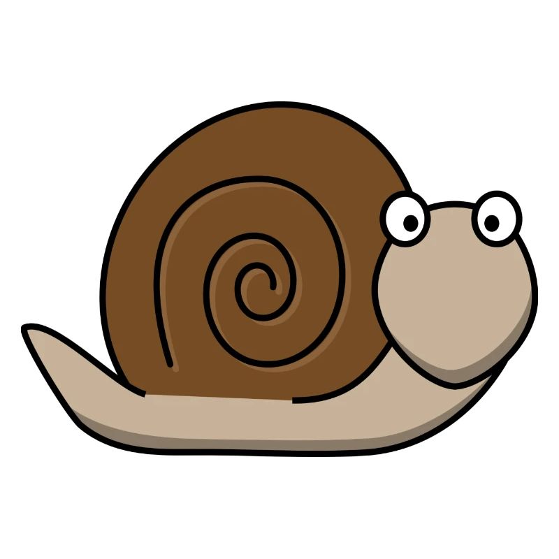 Friendly snail