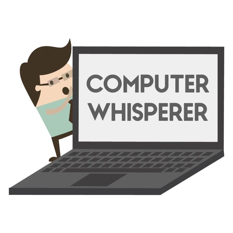 Computer Whisperer Programmierer Informatiker