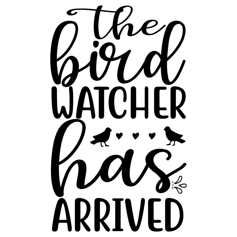 L’ornithologue est arrivé