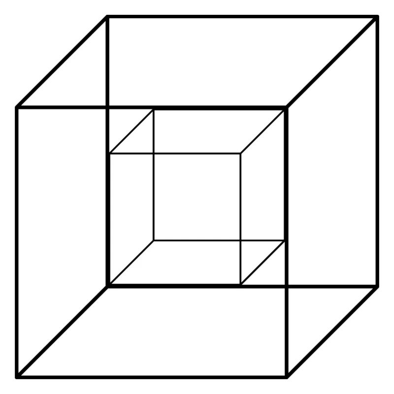 Abstract cube
