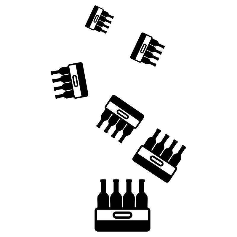 Bierflasche Kiste