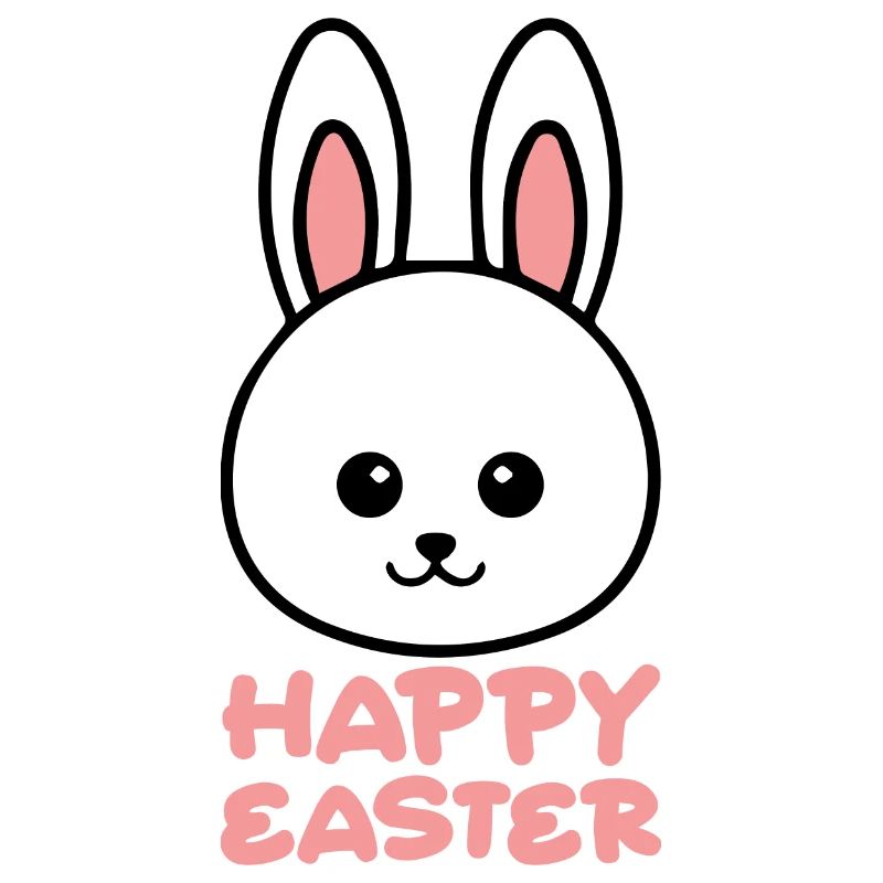 Happy Easter - Cute Bunny