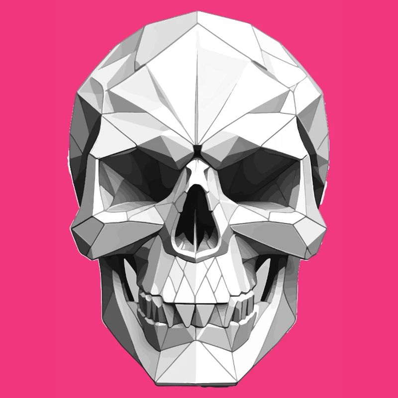 Skull - Low Poly Design