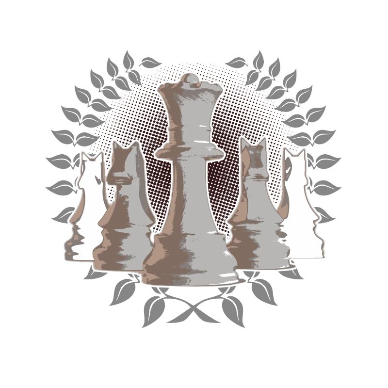 Echecs - pièces d'échecs