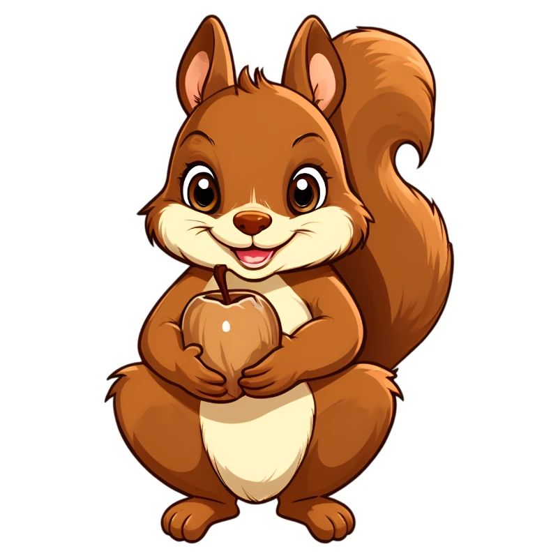 Eichhörnchen im Herbst