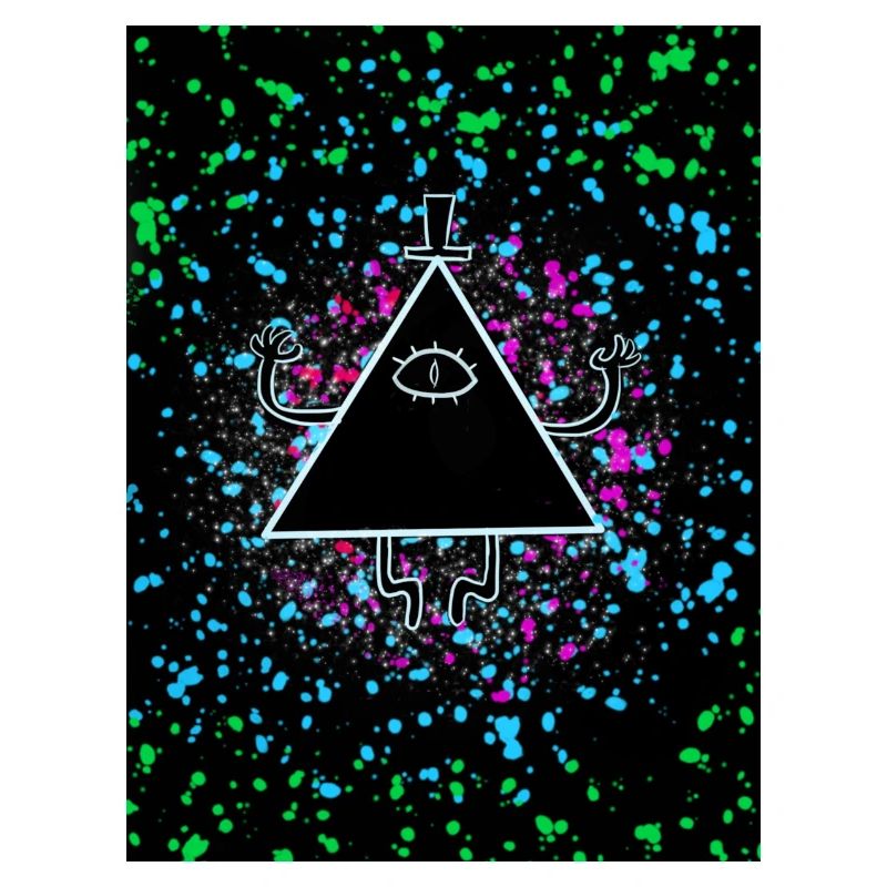 Bill CipherGravity Falls Print