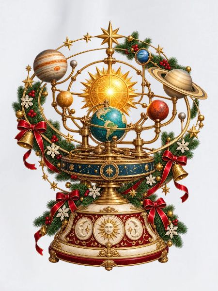 Weihnachtshimmlische Orrery