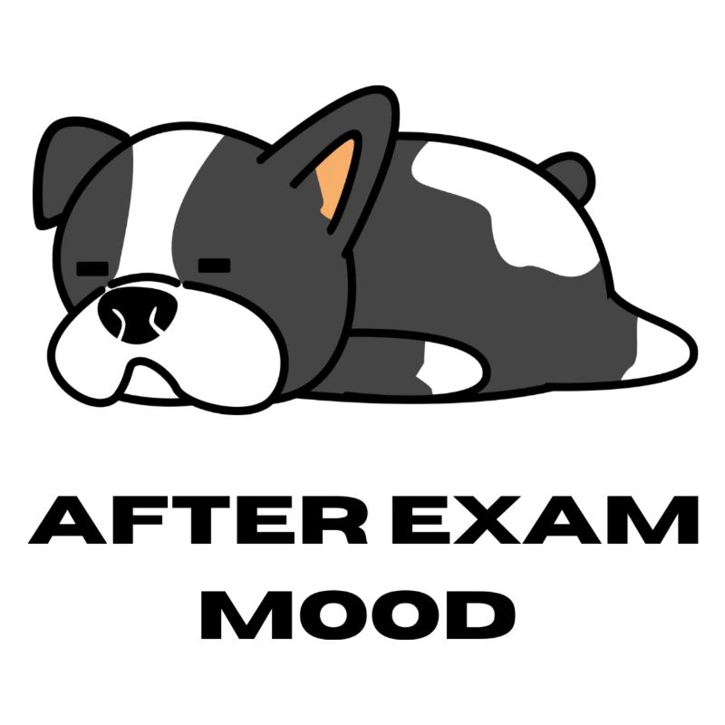 after exam mood