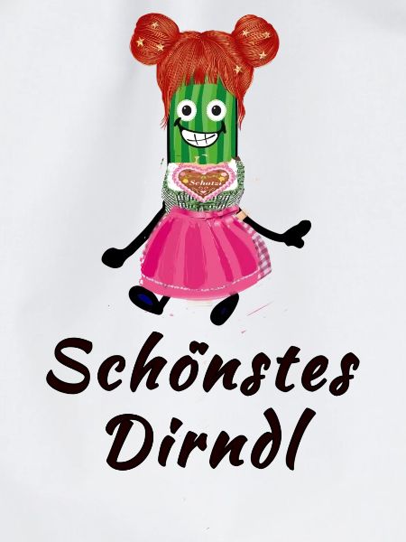 Dirndl, schönstes Dirndl,gurke,Tracht