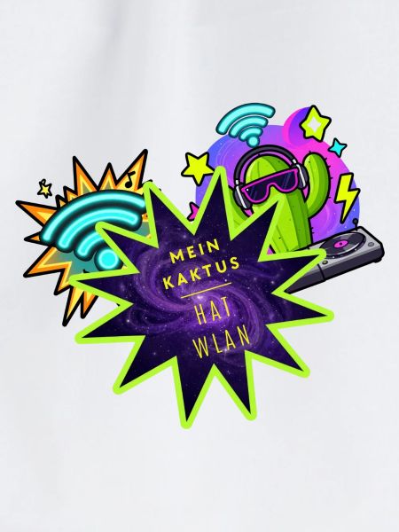 Kaktus WLAN Neon-Starburst