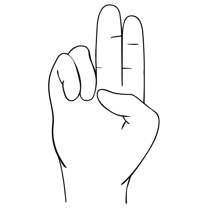 Handzeichen