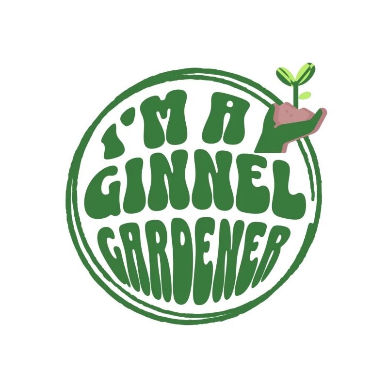 Ich bin ein Ginnel-Gärtner - Gartengeschenk