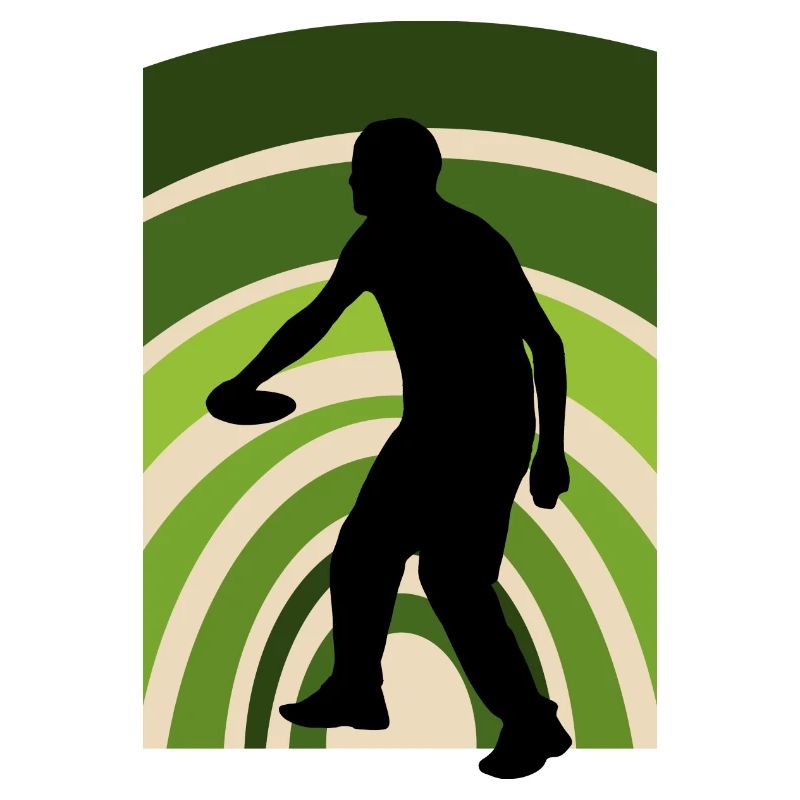 Frisbee Disc Golfer