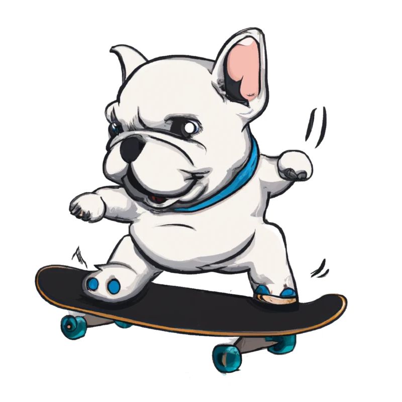 Skateboard Roller Dog