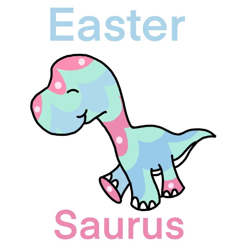 Easter Saurus Easter Dinosaur eggs Easter eggs