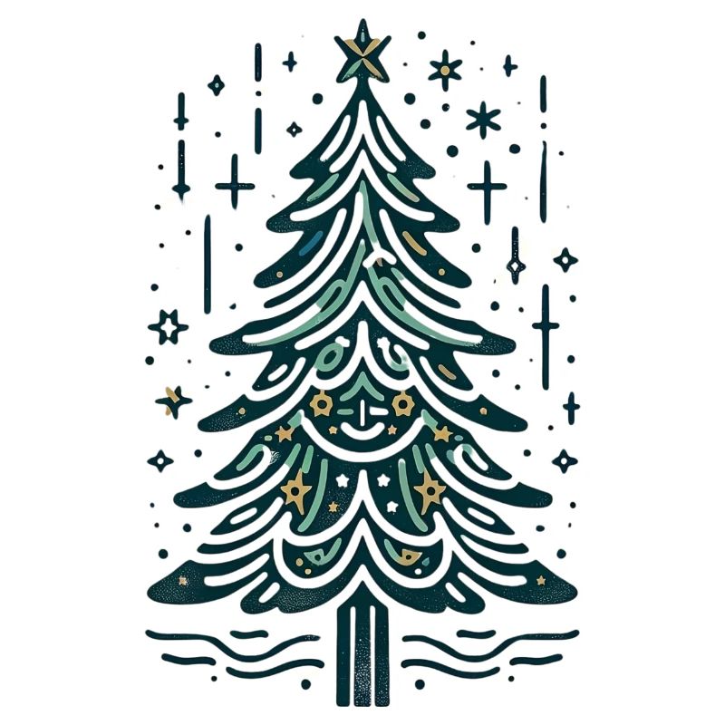 Stylish Christmas Tree