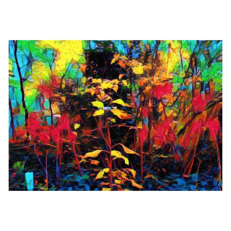 colured tree