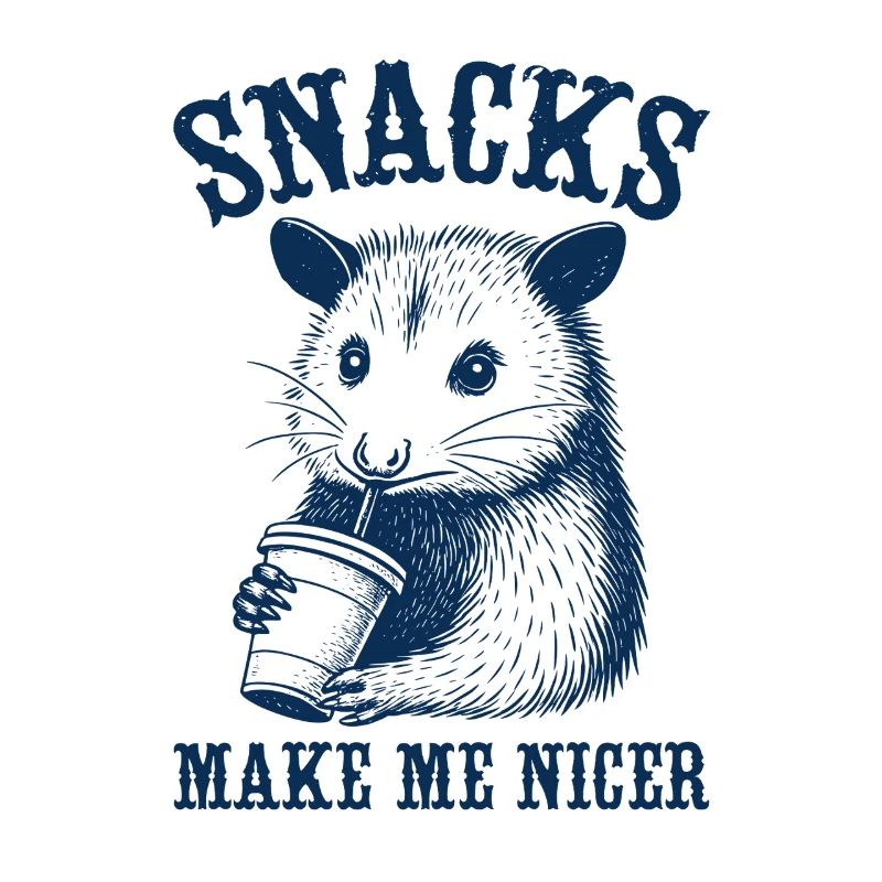 Funny possum design