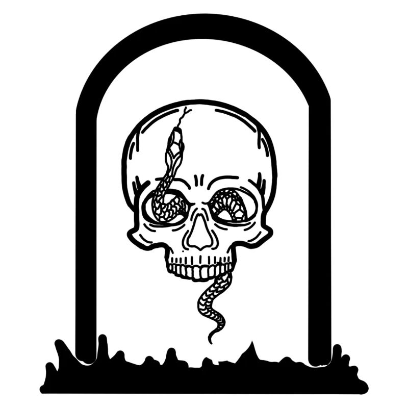 Tombstone Skull