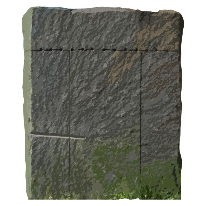 Un bloc de granit - Documenta 7