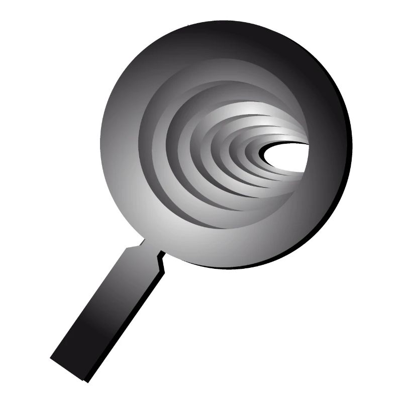 3D magnifying glass - Lupe