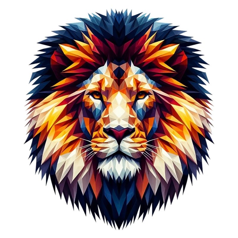 Polygonal Lion