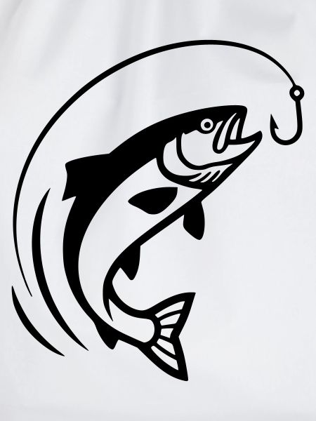 Springender Fisch Haken Biss Action