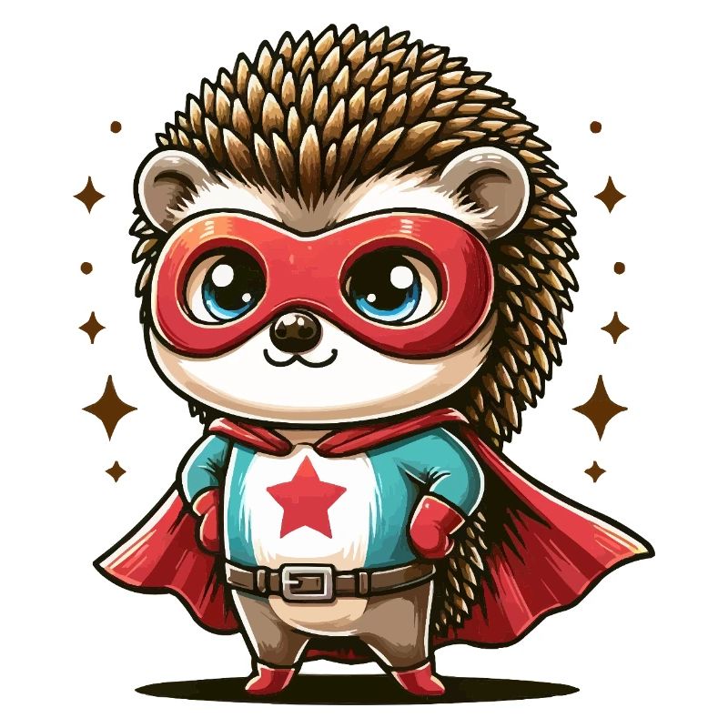 Hedgehog Hero Cape