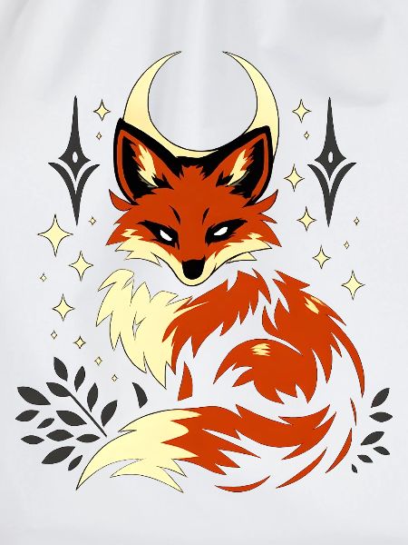 Mondfuchs im Sternenglanz