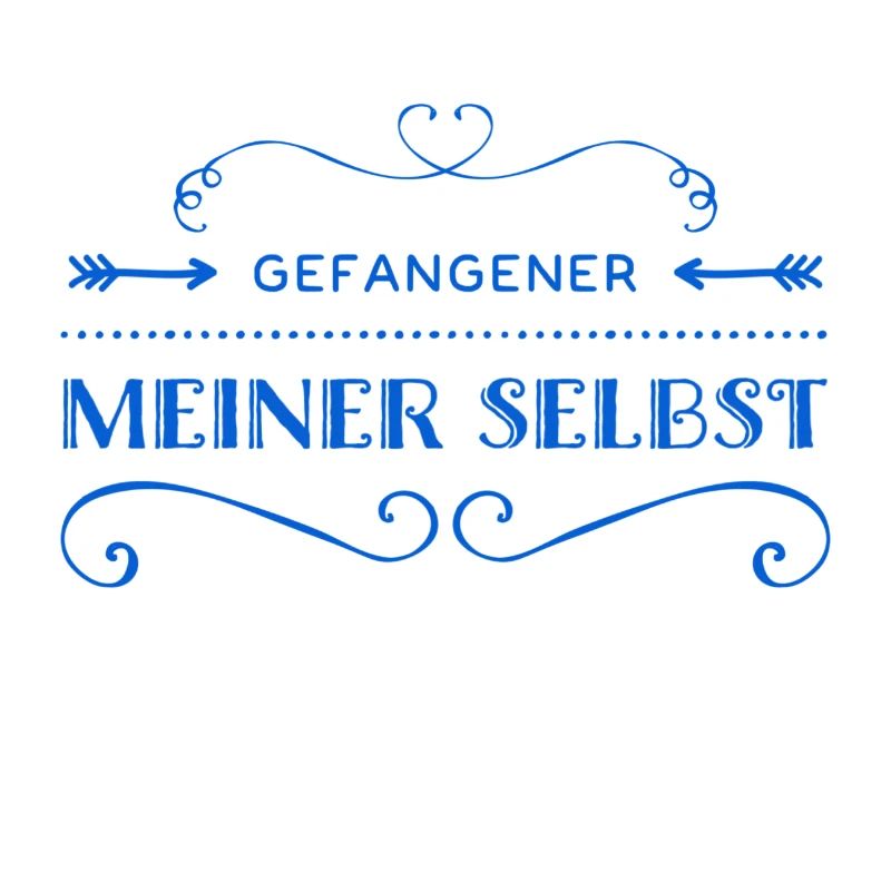 ich bin ein Gefangener meiner Selbst