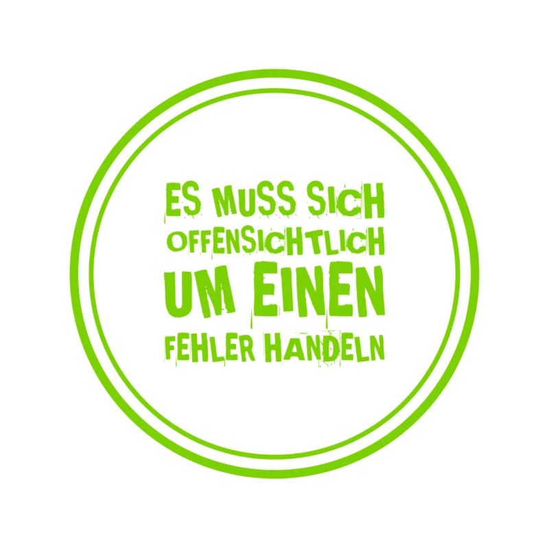 offenkundiger Fehler